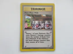 Moo-Moo Milk Neo Genesis Pokemon Card LP - Image 1