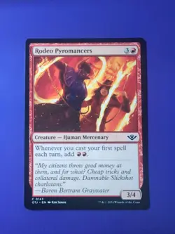 MTG - Rodeo Pyromancers - Free P+P - Image 1