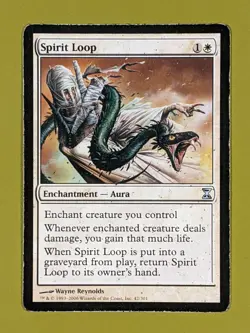 Spirit Loop x1 Time Spiral 1x Magic the Gathering MTG - Image 1