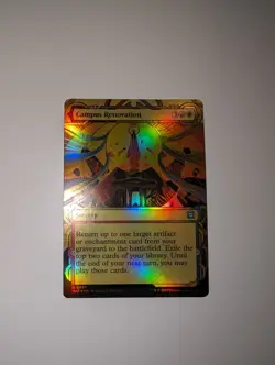 MTG - Campus Renovation (Showcase Foil) - The Aftermath NM/M Condition - Image 1