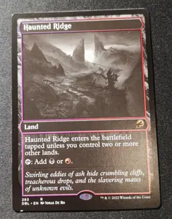 Haunted Ridge - DBL - MTG - EN - NM - 263 - Image 1