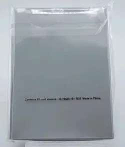 White Flare Sleeve - Deck Protector - 65x Pokemon ETB Premium Sleeves SEALED - Image 2
