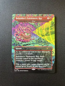 Beholder's Telekinetic Ray - Fling #1795 (Regular) MtG: Secret Lair Drop - Image 1