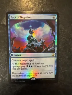 Pact of Negation Time Spiral Remastered Foil - Image 1