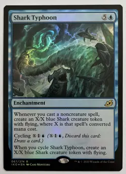 Shark Typhoon FOIL Ikoria MTG Pack Fresh Unplayed - Image 1