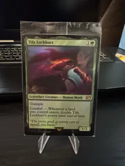 Tifa Lockhart *Prerelease Promo* (FIN 0206) MTG FF Sealed - Image 1