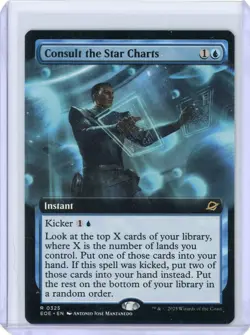 Presale Consult The Star Charts (extended Art) M/NM Magic MTG Edge Of Eternities - Image 1