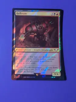 Hellbrute - Surge Foil - MTG - Free P+P - Slight Curve - Image 1