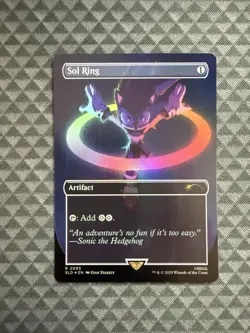 MTG Sol Ring #2093 Rainbow Foil Rare Secret Lair Drop Series (SLD) - Image 1