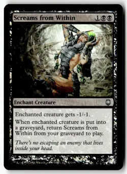 MTG Foil Screams from Within - Darksteel Moderately Played English - Image 1