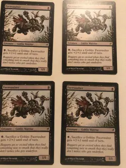 Facevaulter Creature - Goblin Warrior MTG NM - Image 2