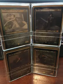 Magic the Gathering: Lord of the Rings Commander Deck Set of 4 195166205052 - Image 1