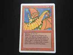 Shivan Dragon LP/MP [Revised Edition] Mtg Magic Free Tracking! - Image 1