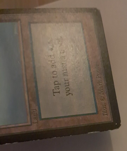 Island HP MTG Magic the Gathering Beta Basic Land (A) - Image 4