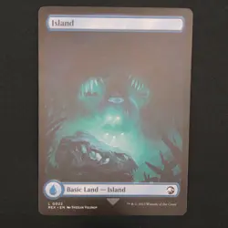 Island MTG Jurassic World Collection Land 22 NM - Image 1