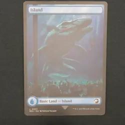 Island MTG Jurassic World Collection Land 22 NM - Image 2