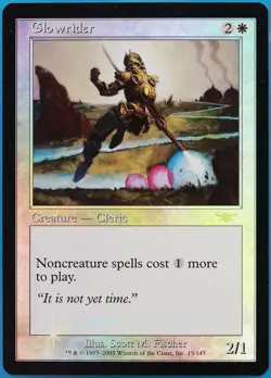 Glowrider FOIL Legions NM White Rare MAGIC GATHERING CARD (ID# 489944) ABUGames - Image 1