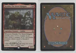 Krenko Tin Street Kingpin English Foil Magic: War of the Spark #137 0f72 - Image 3
