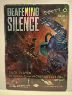 Deafening Silence - Showcase/Foil - Echoes of Eternities - MTG Magic - Image 1