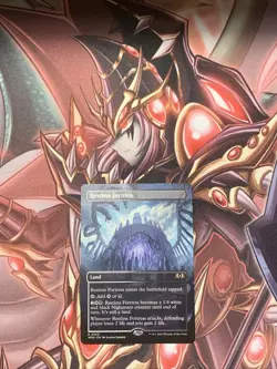 Restless Fortress (Borderless) - MTG - NM (Wilds of Eldraine) (b1) - Image 1