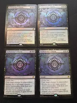 x4 - Archenemy's Charm - FOIL - MTG Edge Of Eternities - NM - Image 1