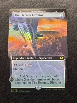The Eternity Elevator (Extended Art FOIL) - MTG Edge of Eternities - NM - Image 1