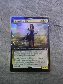 Rinoa Heartilly FIN #502 Foil (Extended Art) Final Fantasy MTG - NM - Image 1