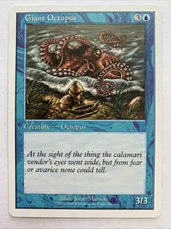 Giant Octopus [Starter 2000] Lightly Played Magic The Gathering MTG LP - Image 1