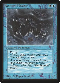 MTG Phantom Monster Beta Magic the Gathering - Image 1
