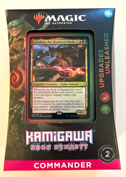 Commander Deck Magic the Gathering Kamigawa Neon Dynasty Chishiro Unopened - Image 1