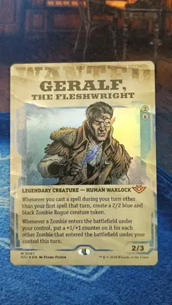Geralf, the Fleshwright (Showcase) Outlaws of Thunder Junction Foil - Image 1