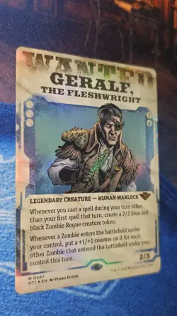 Geralf, the Fleshwright (Showcase) Outlaws of Thunder Junction Foil - Image 2