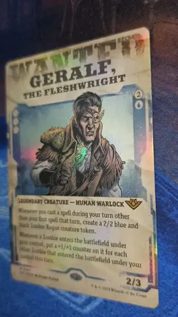 Geralf, the Fleshwright (Showcase) Outlaws of Thunder Junction Foil - Image 3