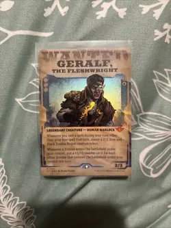 Geralf, the Fleshwright (Showcase) Outlaws of Thunder Junction Foil - Image 1