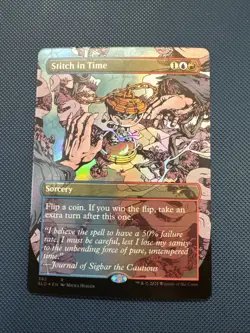 MTG Stitch in Time - Secret Lair Drop Series (SLD) NM Foil - Image 1