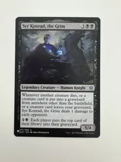 Syr Konrad the Grim MTG Magic the Gathering Card NM Near Mint ELD - Image 1