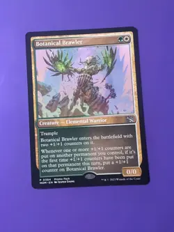 MTG - Botanical Brawler - X3- Free P+P - Image 1