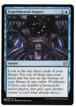 MTG Experimental Augury The List Mystery Booster 2 (MB2) Common #049 Unplayed - Image 1