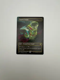 Zagoth Triome -- Showcase - Ikoria - English MTG - Image 1