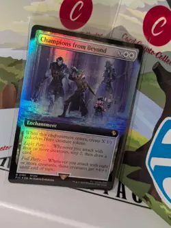 Champions from Beyond Extended Art Foil NM Final Fantasy MTG 0101 - Image 1