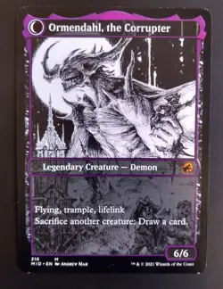 MTG Midnight Hunt - Jerren Corrupted Bishop - Showcase Mythic - Image 2