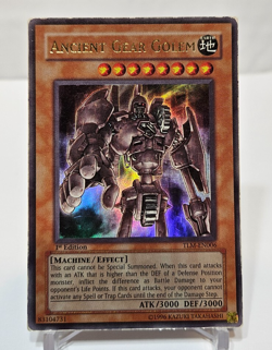 Ancient Gear Golem TLM-EN006 Ultra Rare 1st Edition Yugioh 6266 - Image 1