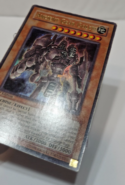 Ancient Gear Golem TLM-EN006 Ultra Rare 1st Edition Yugioh 6266 - Image 2
