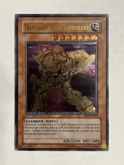 Elemental Hero Bladedge EEN-FR007 Ultimate Rare 1st Edition French Light Play - Image 1