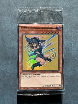 YUGIOH Dark Magician Girl LART-EN035 Limited Edition Ultra Rare SEALED MINT - Image 1