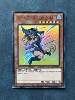 YUGIOH Dark Magician Girl LART-EN035 Limited Edition Ultra Rare SEALED MINT - Image 2