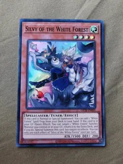 Yu-Gi-Oh Silvy Of The White Forest OP28-EN005 Super Rare 1st Edition - Image 1