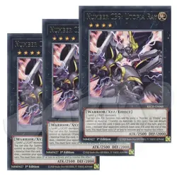 Yugioh - Number C39: Utopia Ray x 3 - 1st Edition Rare NM - Plus Free Holo Card - Image 1