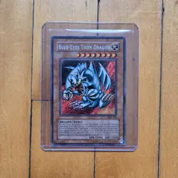 Blue-Eyes Toon Dragon SRL-000 Spell Ruler Unlimited - Ungraded - Image 1