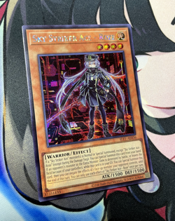 Sky Striker Ace Raye & Roze SECRET YuGiOh ALT ART Asian English SLF1-AE035, 36 - Image 5